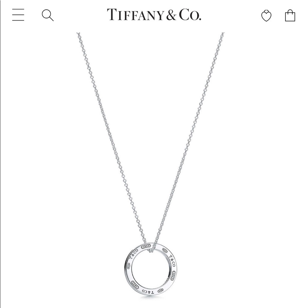 *SOLD*Tiffany & Co Tiffany 1837 Circle Necklace
